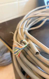 کابل مخابراتی ۲ و ۶ زوج شیرکوه