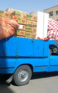 نیسان بار.وانت بار .باربری .حمل ونقل