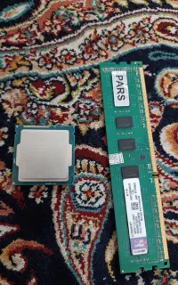 رم 2 گیگ ddr3 و cpu G1820 نسل چهار