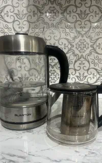 کتری قوری برقی در حد نو
