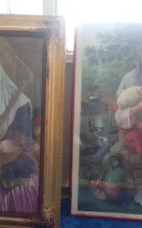 دوعدد تابلوسنتی کاملا سالم۵۰۰هزارتومان