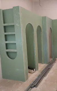 طراحی و اجرای سقف کناف، دیوار صخره ای ( Rock wall)