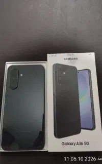 گوشیA36/256GB/RAM8رنگ مشکی/ویتنام