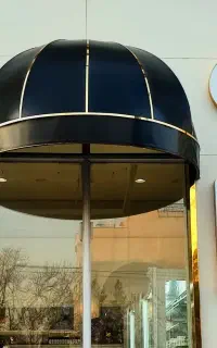 سایه بان کلاسیک کافی شاپ سایبان طرح فرانسوی ثابت