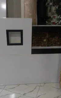 تخت خواب دونفره ام دی اف در حد نو
