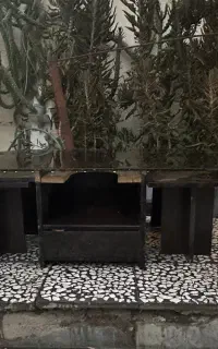 میز جلو مبلی بزرگ با ۴عسلی کوچک