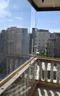 شیشه سکوریت نرده شیشه ای  کرکره برقی وکابین دوش
