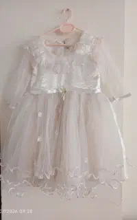 پیراهن عروسی دخترانه ۳ الی ۴ سال