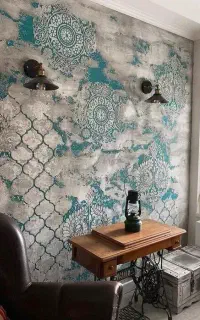 میکروسمنت و پتینه دیواری، ورق طلاق ،مدرن و کلاسیک
