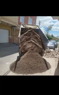 فروش و حمل ماسه شسته و پوکه در تبریز