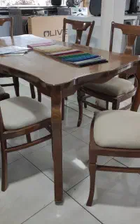 مبل و میزغذاخوری نو