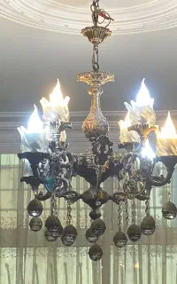 لوستر کلاسیک برنزی