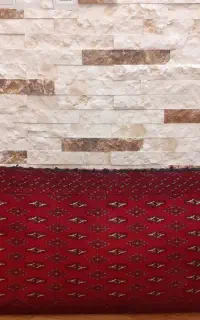پشتی ترکمن نو طول ۱۱۰ عرض ۶۰ ریز بافت ابریشم نخ