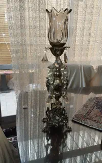 شمعدان برنزی برقی