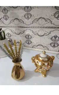 فروش دو پایه گل و دو تزئینی