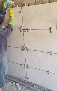 کاشیکاری موزاییک سنگ فرش سیمانکاری شیب پشت بام