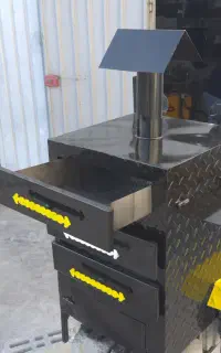 دستگاه بلال پز گازی (خرید دستگاه بلال تنوری کوچک)