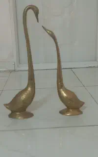 دو عدد قو برنز اصل