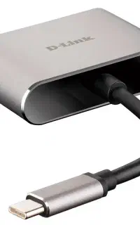 مبدل USB-C به VGA/HDMI دی-لینک مدل DUB-V210