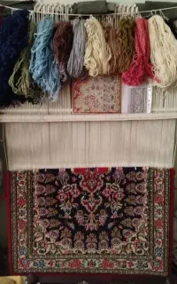 فروش قالی نیمه کاره