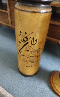 گلدان سفالی بزرگ دو عدد