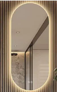 آینه قدی هلالی مدرن