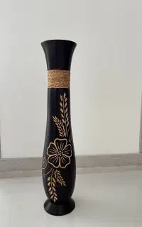 گلدان چوبی