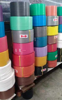 مقداری تسمه برای سبد بافی برافروش