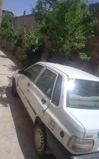 پراید مدل ۸۷شاسی پلم سفید رنگ یگانه
