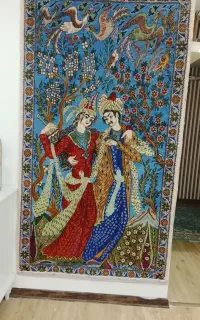 تابلو فرش دستباف لیلی ومجنون