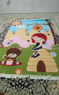 فرش کودکانه عروسکی