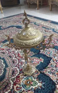 دکوری پایه فرشته برنج اصل