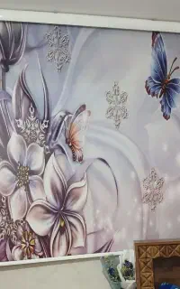پرده شیک و خاص جمع شو از کنار