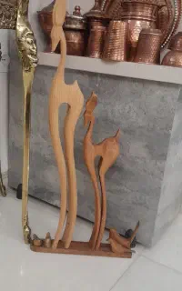مجسمه چوبی شیک