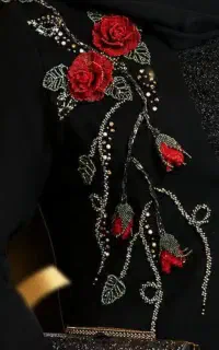 جواهر دوزی لباس