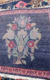 قالیچه ۴۰×۴۰ قدیمی