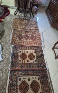 7 عدد قالیچه (پادری) ماشینی کارکرده