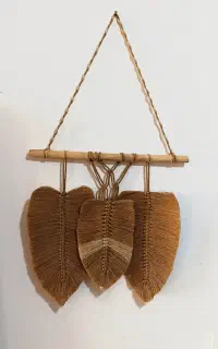 دیوارکوب مکرومه