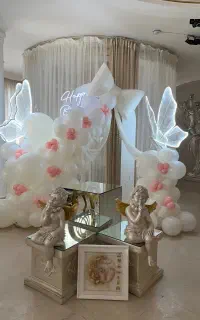اجرای بادکنک ارایی و بله برون و افتتاحیه فروشگاه
