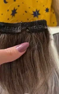 مو طبیعی خوشرنگ متحرک کلیپسی و طبی جهت زیبایی برند