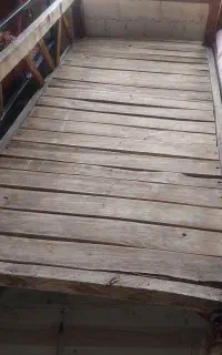 ۲عدد تخت چوبی ۱×۲