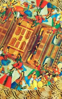 رومیزی و رانر مخمل
