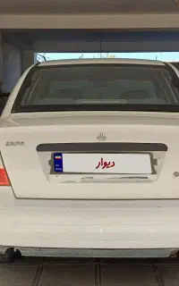فروش خودروتیبا سفید مدل ۹۶ دوگانه سوز شرکتی سالم