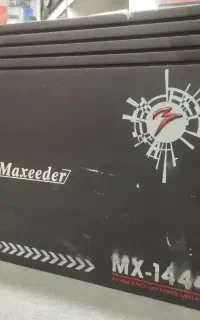 آمپلی ۴کانال با خروجی قدرتمند maxeeder