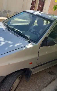 پراید مدل ۸۷ رنگ نقره ای