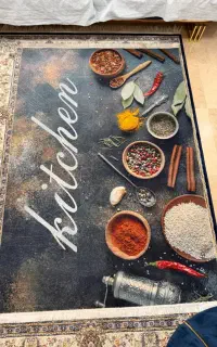فرش آشپزخانه طرح دار نو (با قیمت مناسب)