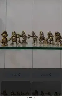مجسمه برنز ۷ کوتوله