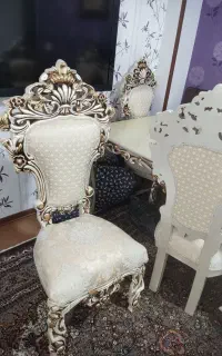 میز ناهار خوری 6نفره چوب راش نو نو