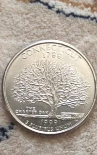 کلکسیونی سنت امریکا با نقش درخت۳۰۰ هزار