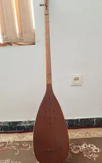 تنبور یک تکه گردو ((استاد حسین یاری))